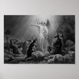 Gabriel Announcing The Birth Of Jesus Poster