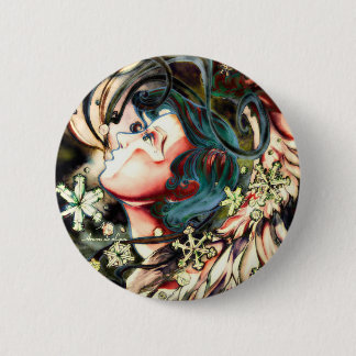 Gabriel Closeup Dusk 6 Cm Round Badge