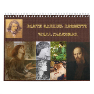 Gabriel Dante Rossetti Wall Calendar