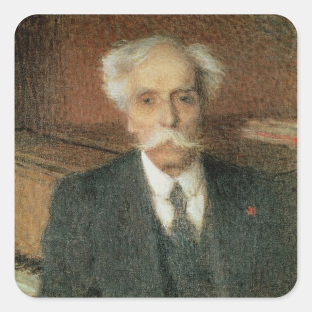 Gabriel Faure Square Sticker (Front)