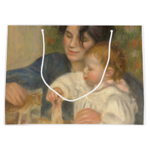 Gabrielle and Jean (by Pierre-Auguste Renoir) Large Gift Bag