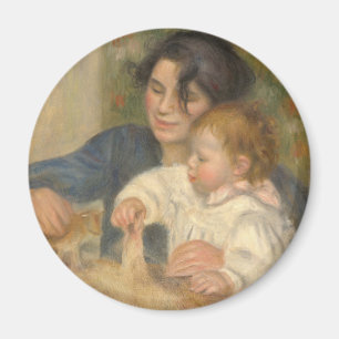 Gabrielle and Jean (by Pierre-Auguste Renoir) Magnet