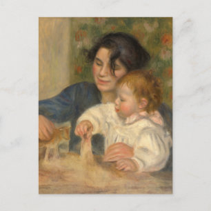 Gabrielle et Jean by Pierre-auguste Renoir Postcard