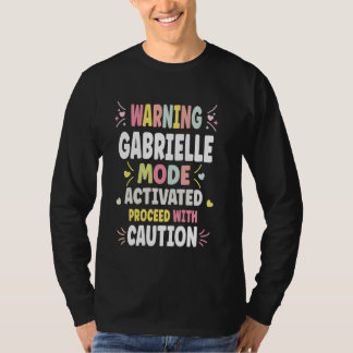 GABRIELLE Personalised Women's  Custom GABRIELLE T-Shirt