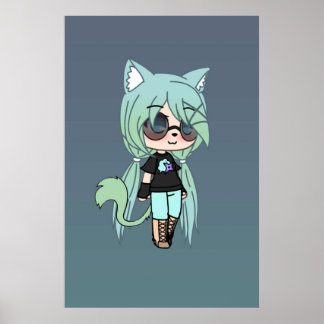 Gacha Life series Chloe the Tomboy Poster