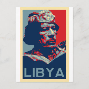 Gaddafi - Libya Postcard
