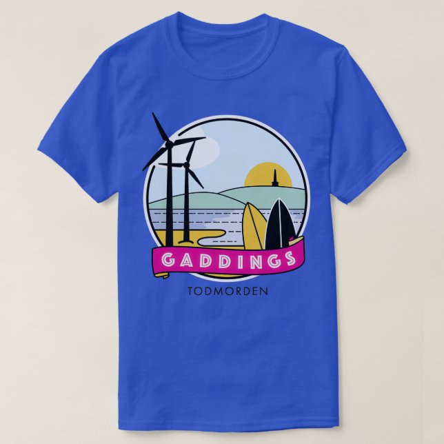 Gaddings Todmorden T-Shirt (Design Front)