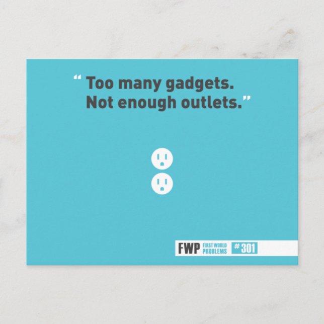 Gadgets Postcard (Front)
