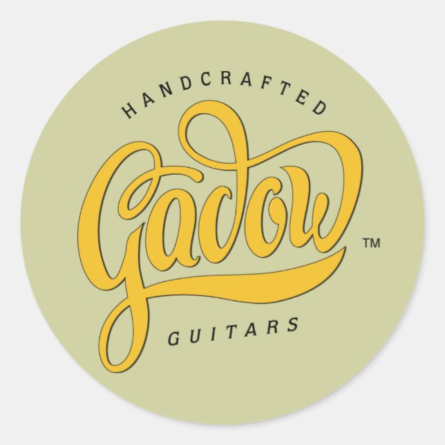 Gadow 3" logo Sticker (Front)