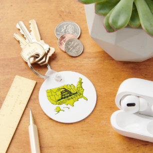 Gadsden America  Key Ring