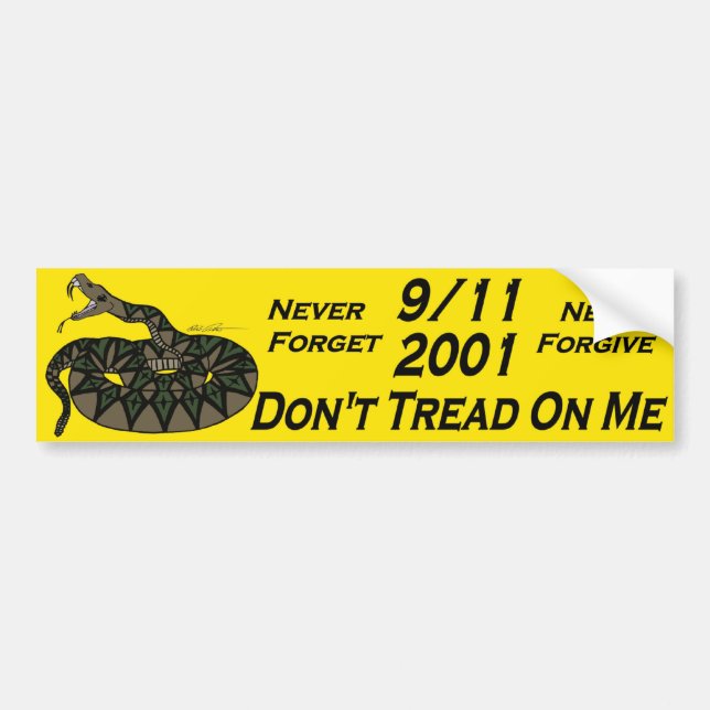 Gadsden Bumpersticker Bumper Sticker (Front)
