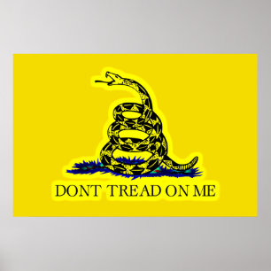 Gadsden (Dont Tread On Me) Flag Speciality Flag Poster