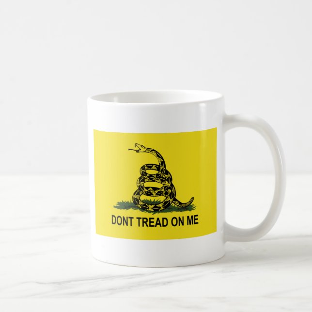Gadsden Flag Coffee Mug (Right)