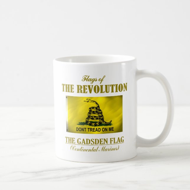 Gadsden Flag Coffee Mug (Right)