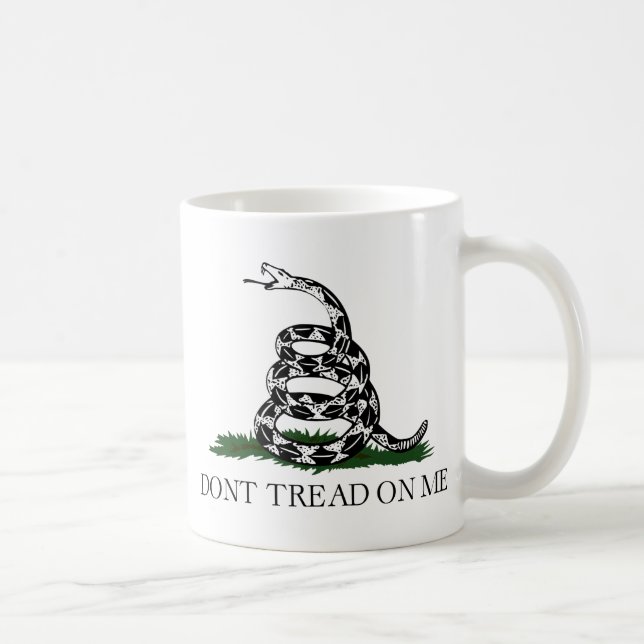 Gadsden Flag "Don't Tread On Me" Coffee Mug (Right)