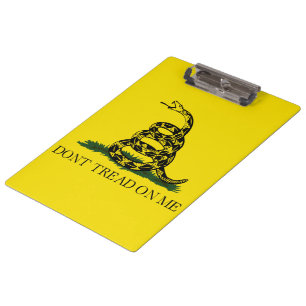 Gadsden Flag (Don't Tread on Me) (Snake Flag) Clipboard