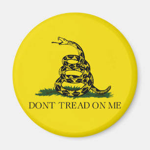 Gadsden Flag (Don't Tread on Me) (Snake Flag) Magnet