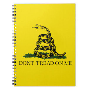 Gadsden Flag (Don't Tread on Me) (Snake Flag) Notebook