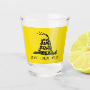 Gadsden Flag (Don't Tread on Me) (Snake Flag) Shot Glass