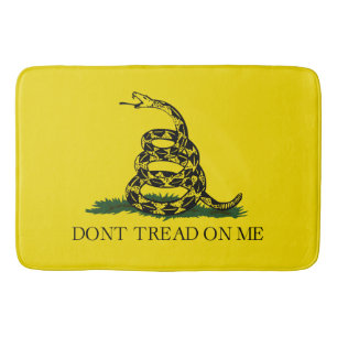Gadsden Flag (Don't Tread on Me) (USA Snake Flag) Bath Mat