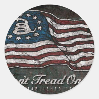 Gadsden Flag - Liberty Or Death Classic Round Sticker