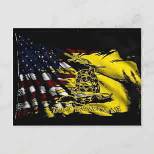 Gadsden Flag - Liberty Or Death Postcard