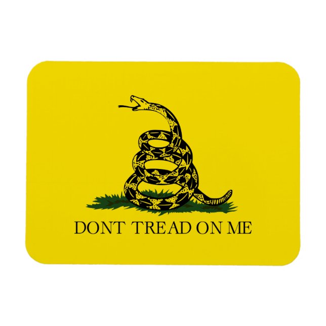 Gadsden Flag Magnet (Horizontal)