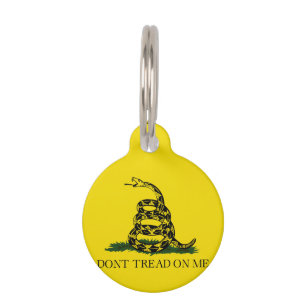 Gadsden Flag Pet Tag