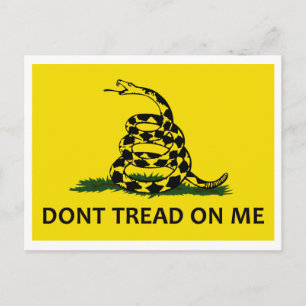 Gadsden Flag Postcard
