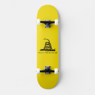 Gadsden Rattlesnake Flag: Revolutionary War 1776 Skateboard