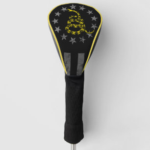 GADSDEN SNAKE AMERICAN FLAG GOLF HEAD COVER