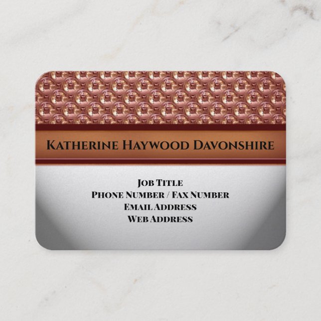 Gadzen Benet Professional Business Card (Front)