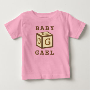 Gael's Name on American Apparel Baby T-Shirt