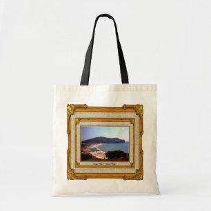 Gaeta Beach Vintage Frame Tote Bag