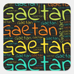 Gaetan Square Sticker
