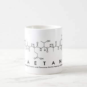 Gaetane peptide name mug