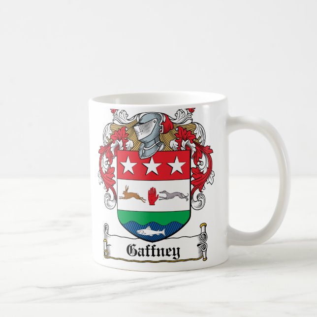 Gaffney Family Crest Coffee Mug (Right)