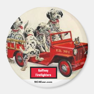 Gaffney Firefighters Magnet