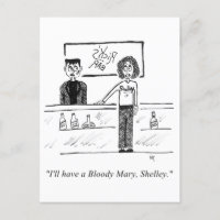 Gag Cartoon Postcard