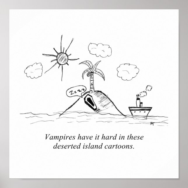 Gag Cartoon Print (Front)