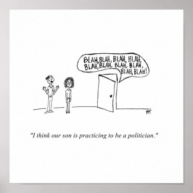 Gag Cartoon Print (Front)