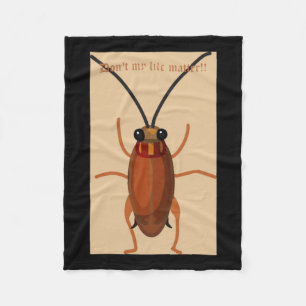 Gag Print Fleece Blanket