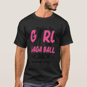 Gaga Ball Dodgeball Gaga Girl Coach Player Team T-Shirt