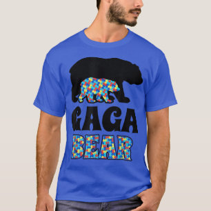 Gaga Bear Autism Awareness  T-Shirt