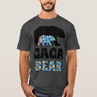 Gaga Bear Autism Awareness T-Shirt