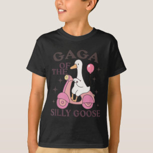 Gaga Goose On The Loose Funny Birthday Matching Fa T-Shirt