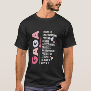 Gaga Grandma Gaga Grandmother Appreciation Long Sl T-Shirt