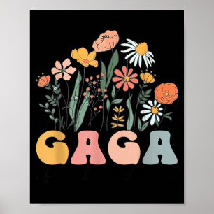 Gaga of The Little Wildflower Bday Party Baby Poster