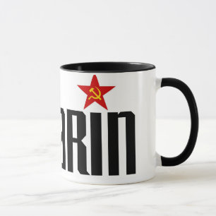 Gagarin Red Star Mug