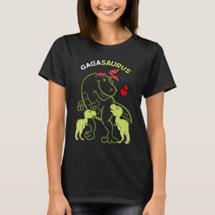Gagasaurus Gaga 2 Kids Dinosaur Mother's Day T-Shirt